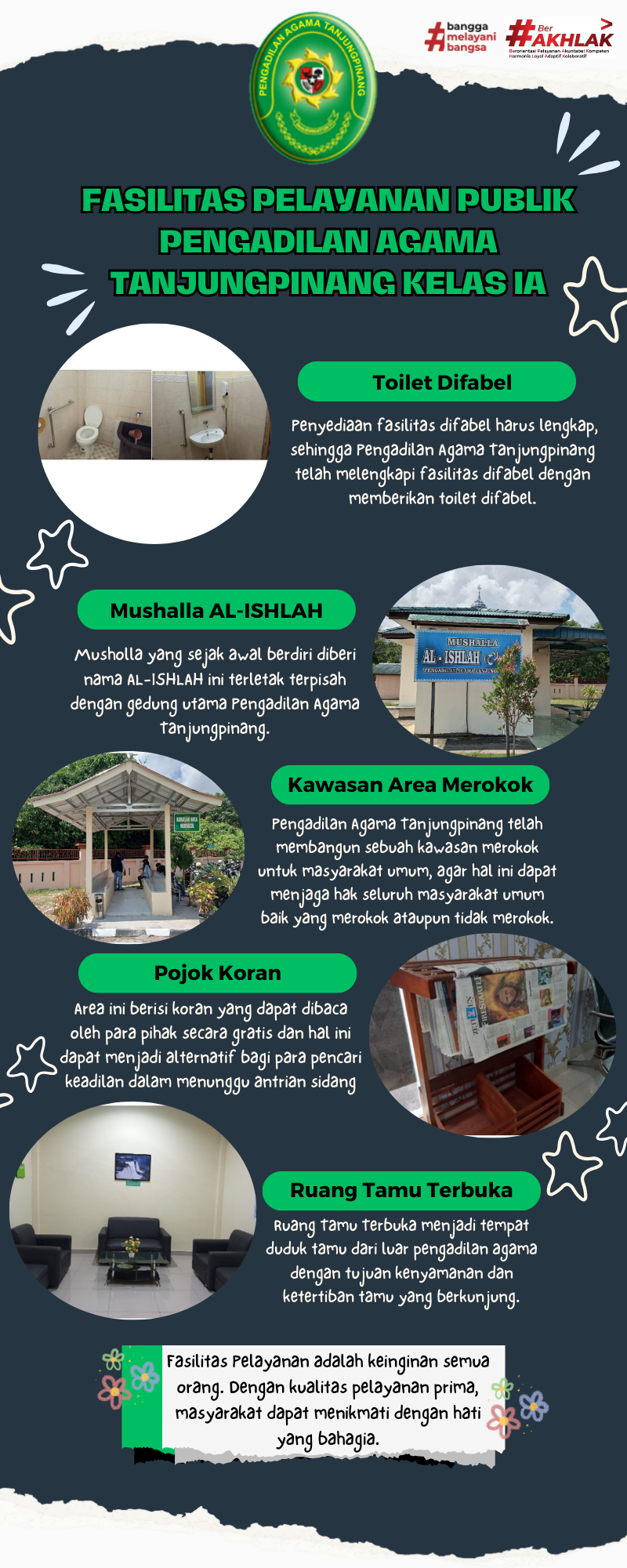 Abu abu dan Putih Ilustrasi Kiat Hidup Sehat Infografis 1